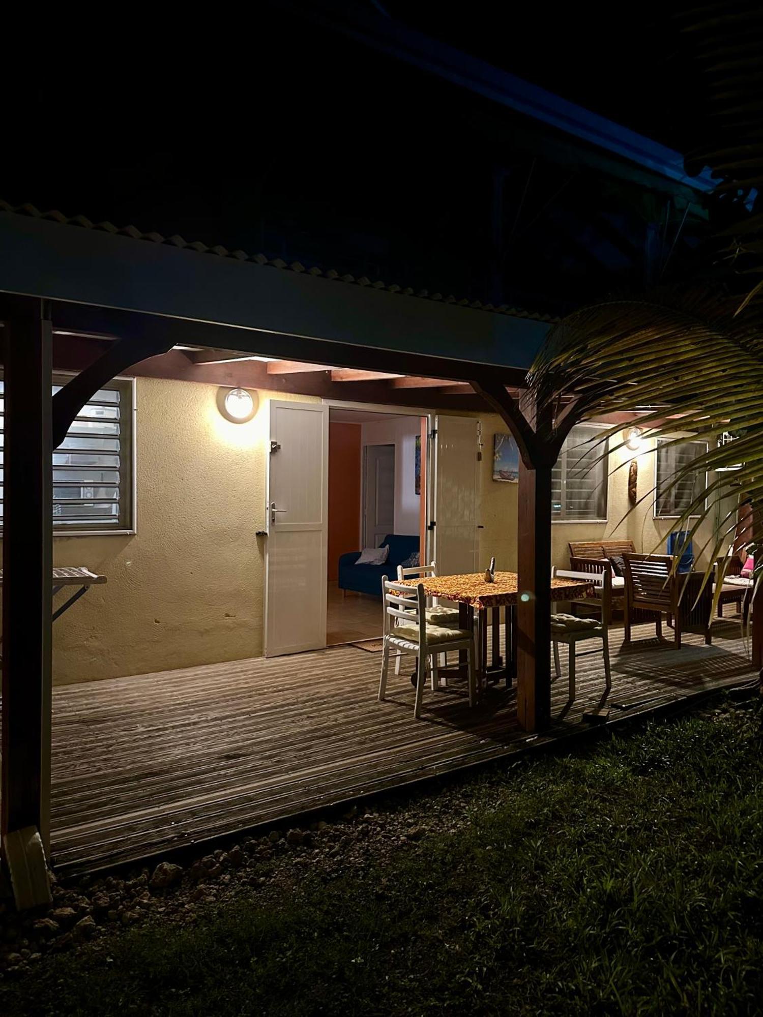Mango Sea -Villa "Maracudja" Et Appartement "Jojoba" Avec Piscine & Vue Sur Les Iles Saint-Francois (Grande-Terre) Exterior foto