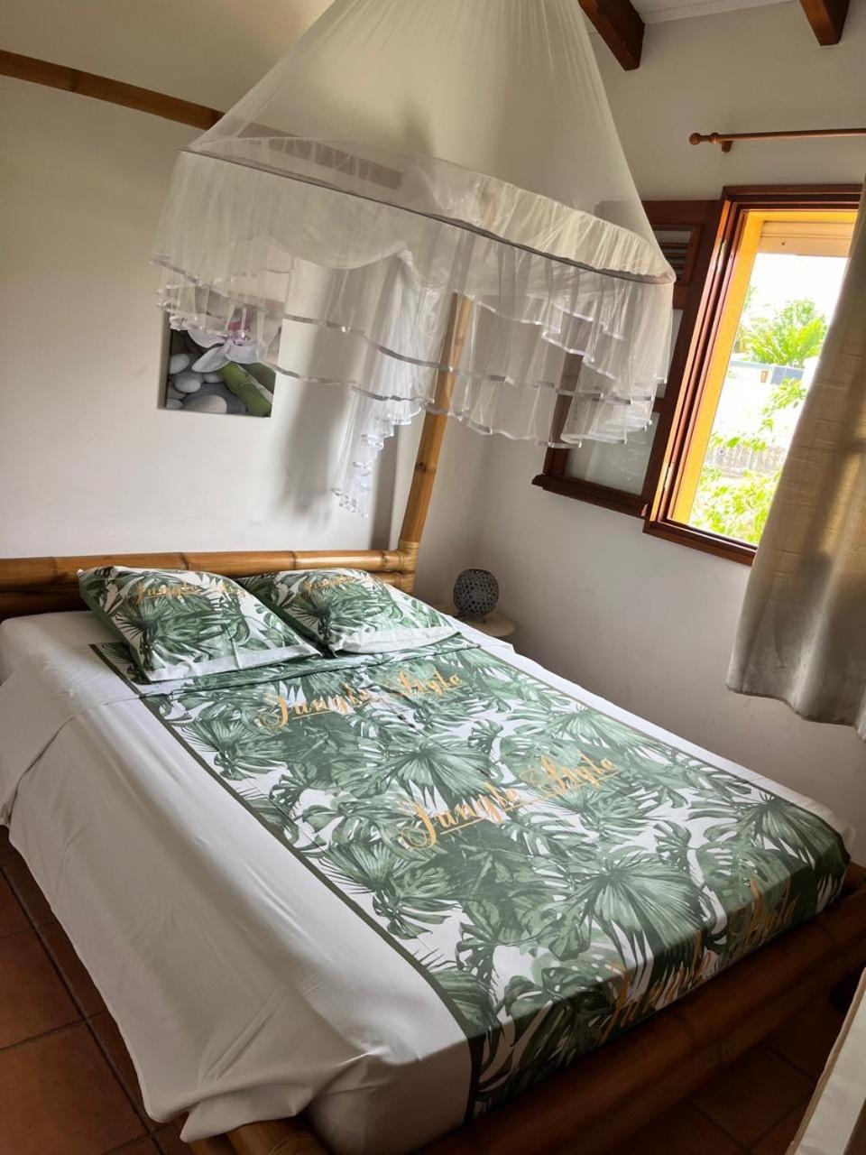 Mango Sea -Villa "Maracudja" Et Appartement "Jojoba" Avec Piscine & Vue Sur Les Iles Saint-Francois (Grande-Terre) Exterior foto