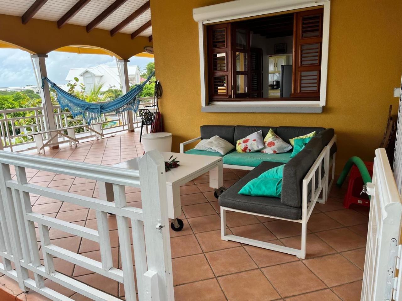 Mango Sea -Villa "Maracudja" Et Appartement "Jojoba" Avec Piscine & Vue Sur Les Iles Saint-Francois (Grande-Terre) Exterior foto