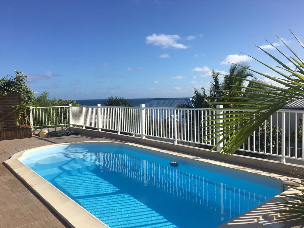 Mango Sea -Villa "Maracudja" Et Appartement "Jojoba" Avec Piscine & Vue Sur Les Iles Saint-Francois (Grande-Terre) Exterior foto